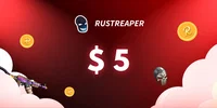 RUSTReaper 5 USD Gift Card (ROW) thumb 2