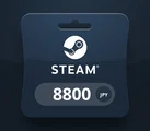 Steam Wallet 8800 JPY Gift Card (Asia) thumb 2