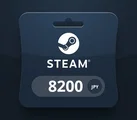 Steam Wallet 8200 JPY Gift Card (Asia) thumb 2