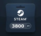 Steam Wallet 3800 JPY Gift Card (Asia) thumb 2