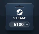 Steam Wallet 6100 JPY Gift Card (Asia) thumb 2