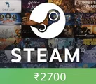 Steam Wallet 2700 INR Gift Card (Global) thumb 2
