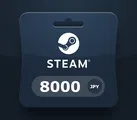Steam Wallet 8000 JPY Gift Card (Asia) thumb 2