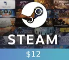 Steam Wallet 12 USD Gift Card (Global) thumb 2