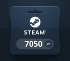 Steam Wallet 7050 JPY Gift Card (Asia) thumb 2