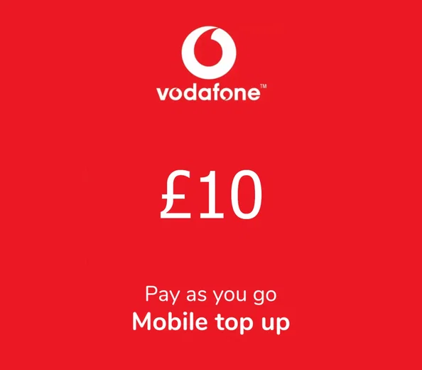 Vodafone PIN 10 GBP Gift Card (United Kingdom) gallery image 1