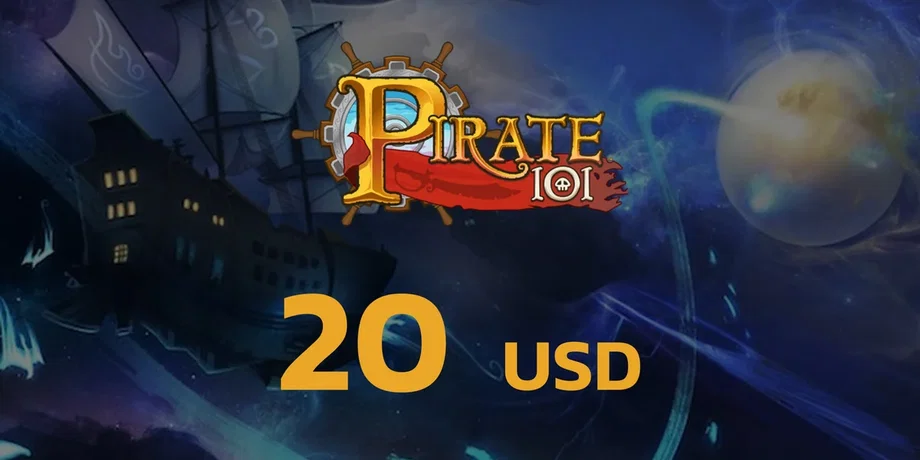 Pirate101 20 USD Gift Card (United States) gallery image 2