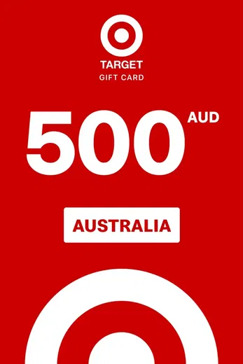 Target 500 AUD Gift Card (Australia) gallery image 2
