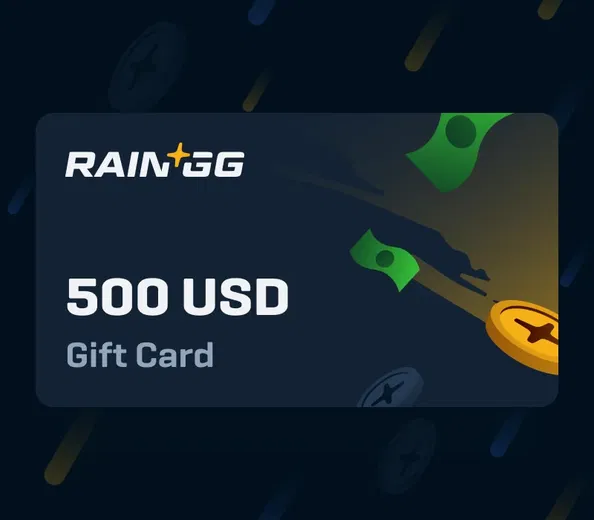 Rain.gg 500 USD Gift Card (Global) gallery image 1