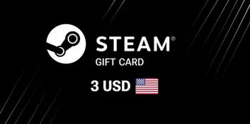 Steam Wallet 3 USD Gift Card (Sudan)