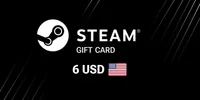 Steam Wallet 6 USD Gift Card (Sudan) thumb 1