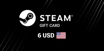 Steam Wallet 6 USD Gift Card (Sudan)