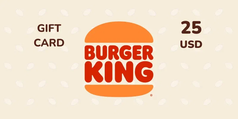 Burger King 25 USD Gift Card (United States) gallery image 2