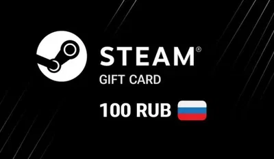 Steam Wallet 100 RUB Gift Card (Russia) gallery image 2