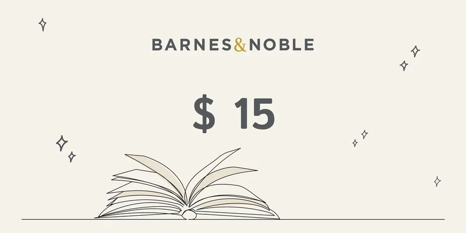 Barnes and Noble 15 USD Gift Card (United States) gallery image 2