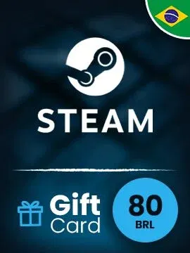 Steam Wallet 80 BRL Gift Card (Brazil) gallery image 2