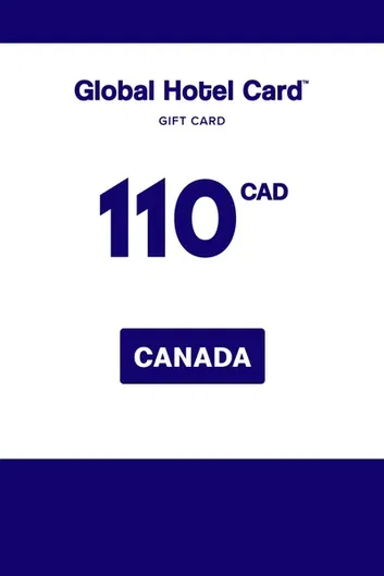 Global Hotel 110 CAD Gift Card (Canada)