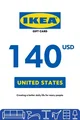 IKEA 140 USD Gift Card (United States) thumb 2