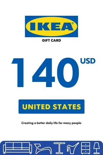 IKEA 140 USD Gift Card (United States) gallery image 2