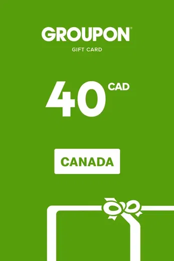 Groupon 40 CAD Gift Card (Canada) gallery image 2