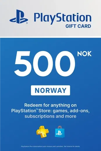 PlayStation Network 500 NOK Gift Card (Norway) gallery image 2