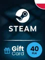 Steam Wallet 40 PLN Gift Card (Global) thumb 2