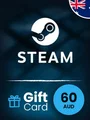 Steam Wallet 60 AUD Gift Card (Australia) thumb 2