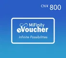 Mifinity eVoucher 800 CNY Gift Card (China) thumb 1