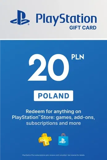 PlayStation Network 20 PLN Gift Card (Poland) gallery image 2