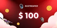 RUSTReaper 100 USD Gift Card (ROW) thumb 2