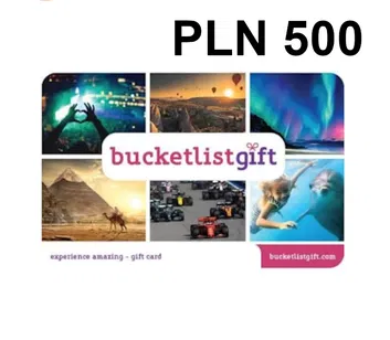 BucketlistGift 500 PLN Gift Card (Poland)