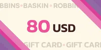 Baskin Robbins 80 USD Gift Card (United States) thumb 2