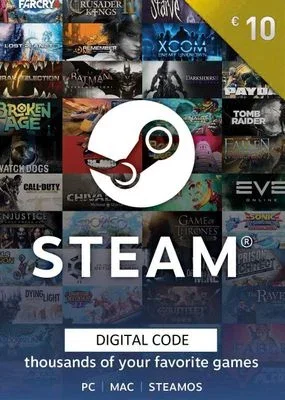 Steam Wallet 10 EUR Gift Card (Netherlands)