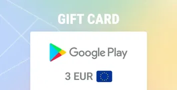Google Play 3 EUR Gift Card (Europe)