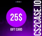 CS2CASE 25 USD Gift Card (Global) thumb 2
