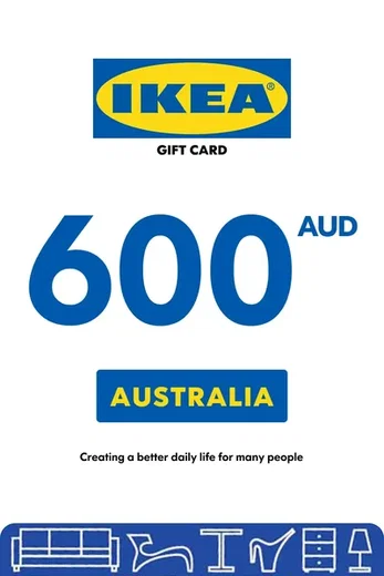 IKEA 600 AUD Gift Card (Australia) gallery image 2