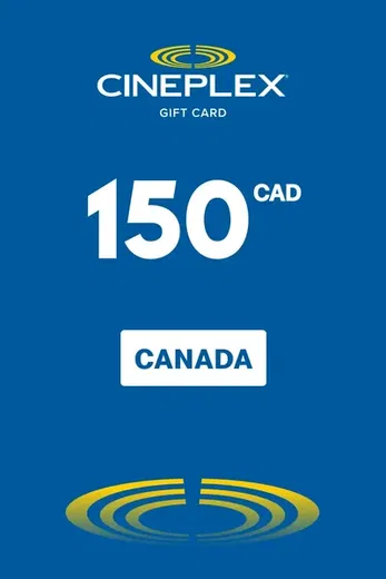 Cineplex 150 CAD Gift Card (Canada) gallery image 2