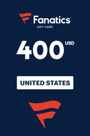 Fanatics 400 USD Gift Card (United States)