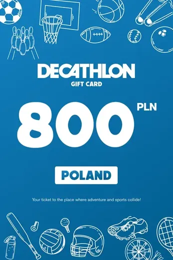 Decathlon 800 PLN Gift Card (Poland) gallery image 2