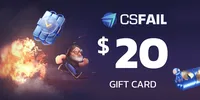 CS fail 20 USD Gift Card (Global) thumb 2