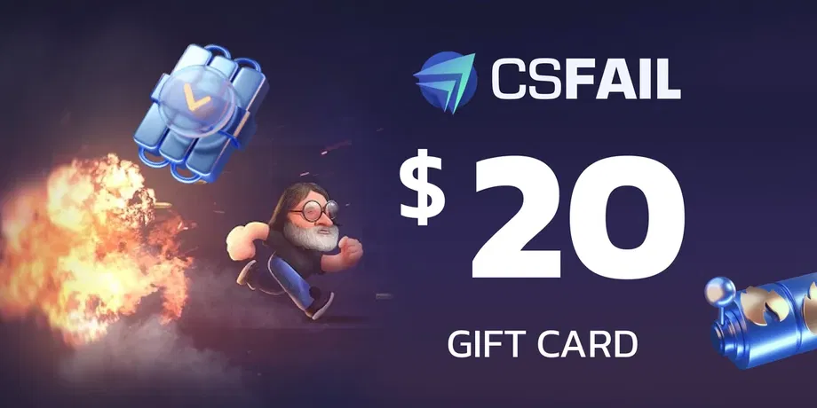 CS fail 20 USD Gift Card (Global) gallery image 2