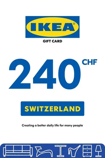IKEA 240 CHF Gift Card (Switzerland) gallery image 2