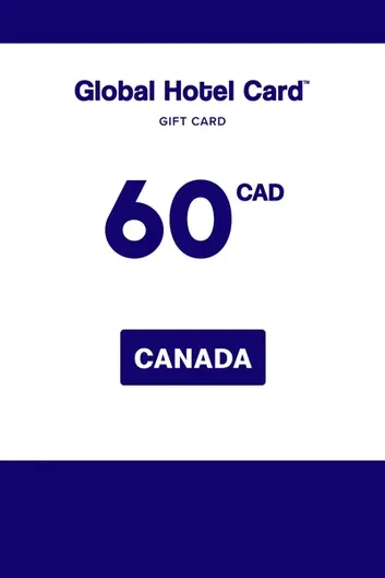 Global Hotel 60 CAD Gift Card (Canada)