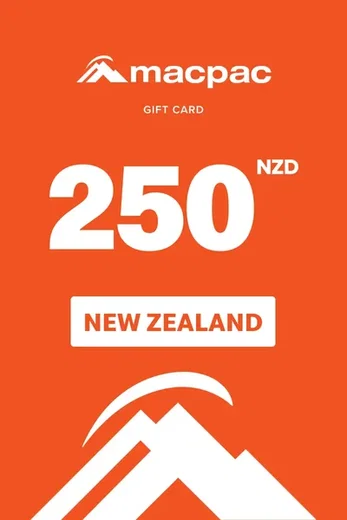 Macpac 250 NZD Gift Card (New Zealand) gallery image 2