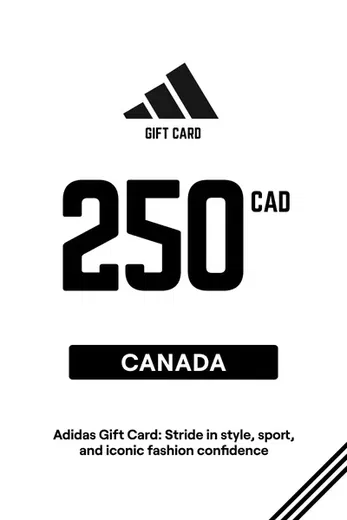 Adidas 250 CAD Gift Card (Canada) gallery image 2