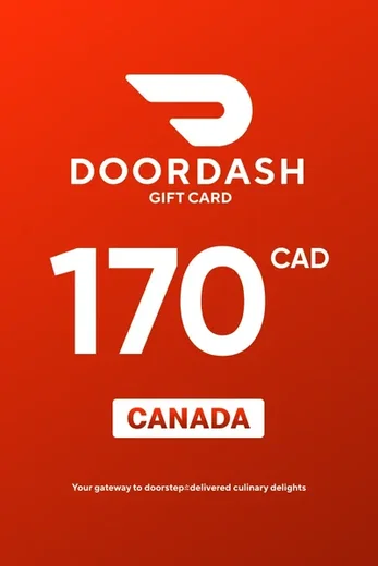 DoorDash 170 CAD Gift Card (Canada) gallery image 2