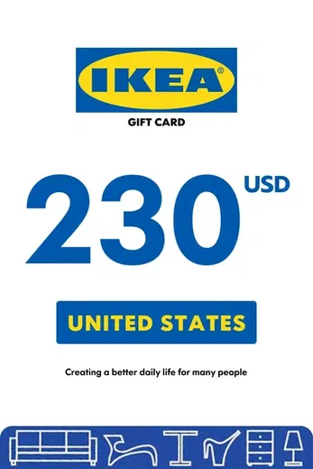 IKEA 230 USD Gift Card (United States) gallery image 2