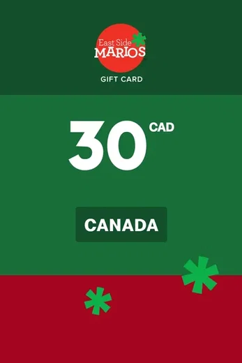 East Side Mario's 30 CAD Gift Card (Canada) gallery image 2