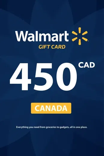 Walmart 450 CAD Gift Card (Canada) gallery image 2