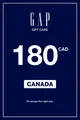 Gap 180 CAD Gift Card (Canada) thumb 2